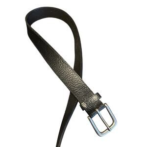 Wrangler Genuine Leather Black Textured Belt Men's Size 42/105